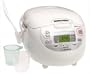 Zojirushi NS-ZAC18 10-Cup Neuro Fuzzy Rice Cooker, White Gray