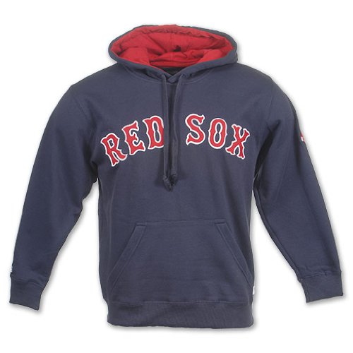DYNASTY APPAREL INDUSTRIES Dynasty Boston Red Sox MLB Men's Fleece Hooded Sweatshirt, Navy