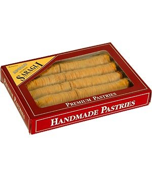 Saragli nut rolls, 24oz, 10 pieces by parthenonfoods.com