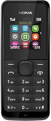 New Nokia 105 SS (Black)