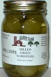 Dilled Green Tomatoes