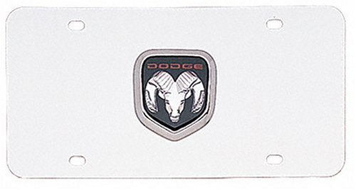 Pilot Automotive Accessory LP-031B Dodge Chrome 3D Plate
