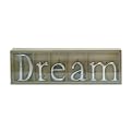 DREAM-Aluminum Gloss Finish Letter