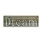 DREAM-Aluminum Gloss Finish Letter