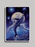 Cosmic Jump Refrigerator Magnet