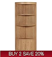 Wexford Corner Bookcase