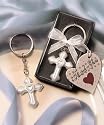 Key Chain Cross (36 per order) Wedding Favors