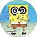 Search : SpongeBob SquarePants Wacky Eyed Bob Button B-SB-0012