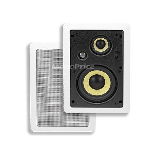 6-1/2 Inches 3-Way High Power In-Wall Speaker (Pair)