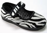 Toddler Girls Zebra Print Mary Janes Shoes