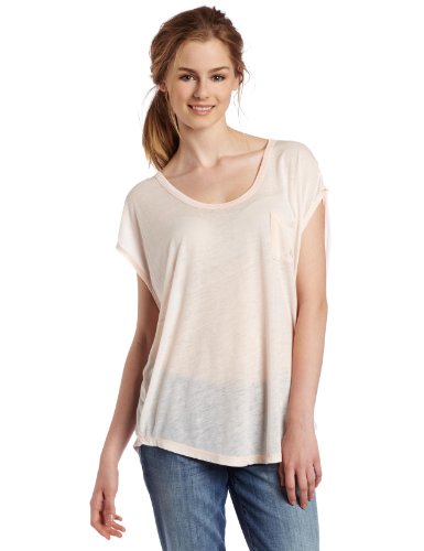 Volcom Juniors Moclov Circle Tee with Burnout Wash