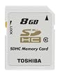 TOSHIBA SDHC���ꥫ���� Class10 8GB SD-E008GX