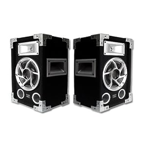 Acoustic Audio GX-400 Pro DJ Speakers PA Studio Monitors