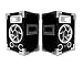 Acoustic Audio GX-400 Pair 600 Watt Pro DJ Speakers PA Studio Monitors