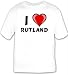 I Love Rutland T-shirt