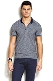 41FBLaM7c5L. SL160  Armani Exchange Mens Tipped Space Dye Polo