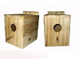 Pet Supplies : Brand New Lot of 2 Bird House Shelter Nest Box 9" x 11" x 11" - WNB1