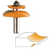 CMT 890.537.11 Short Cove RAISED PANEL Router BIT With BACK CUTTER 1/2 Shank