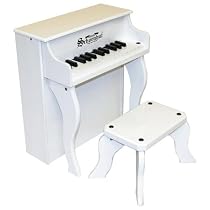 Schoenhut White Elite Spinet