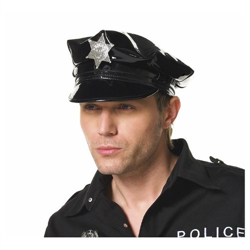 Men's Police Hat with Badge