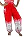 CandyHusky Women's Rayon Smocked Waist Elephant Print Baggy Boho Harem Pants