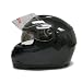 Dual Visor Carbon Fiber Full Face Motorcycle Street Sport Bike Helmet DOT (XLarge)
