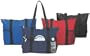 Zipper Travel Tote, Black