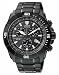 Citizen #AT0815-51E Men's Eco Drive Black IP Stainless Steel Chronograph Watch