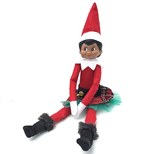 The Elf on the Shelf ChristmasTradition Gifts Toys Blue Eyed Dark Skin