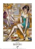 Obsession I by Elya Dechino. Art Print Poster FRAME IT.. 19.25 inches width by 27 inches height. Highest Quality Art Poster Print