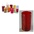 Carlisle Pebble Optic Drinkware Tumblers, 16 ounce, Ruby (One Dozen Dishwasher Safe Break Resistant SAN Plastic Drinking Glasses)