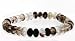 8mm Rondell Bracelet - Smokey Quartz