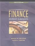 Finance: Introduction to Institutions, Investments, and Management