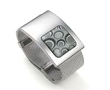 Punch Bracelet featuring stainless steel & rubber. Available in 3 colors.