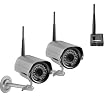 Lorex LW2202C Digital Wireless Surveillance System with 2 Color Indoor / Outdoor Weatherproof Cameras (Silver)