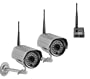 Lorex LW2202C Digital Wireless Surveillance System with 2 Color Indoor / Outdoor Weatherproof Cameras (Silver)