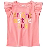 クレイジーエイト Crazy 8/ ブライトサズザサンティ ピンク トップス半袖Tシャツ 6～12ヶ月【並行輸入】