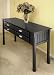 Timber Console Table - Black