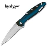 Kershaw Smoke Blue Leek Folding Knife