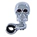 Chrome Die Cast Skull Steering Wheel Spinner Suicide Knob / Universal Bracket