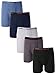 Dimore® Men's Classic Cotton Stretch Underwear Boxer Briefs Shorts Underwear 5-Pack