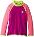 TYR Sport Girls' Solid Rashguard (Little Big Kids)
