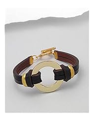 Black Leather Bracelet