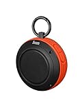 Divoom VOOMBOX TRAVEL Orange Outdoor WATER RESISTANT Bluetooth Portable Speaker with Mic for Apple iphone 5, 4s, 4, iPod, iPad, Mac, Tablet, Samung Ga