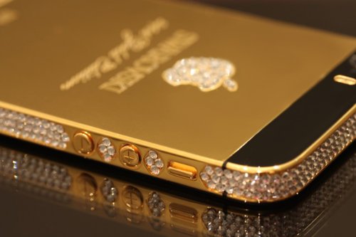 SWAROVSKI 24ct Gold iPhone 5S 64gb Unlocked Brand New in Box