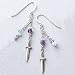 Queen of Swords Sterling Silver Earrings