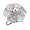 Rose Quartz Cubic Zirconia Flower Cultured Pearl Silver Ring (Size 5)