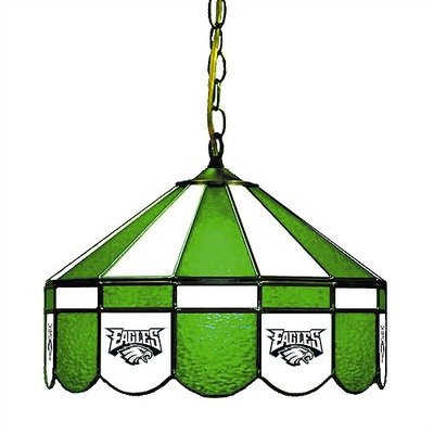 Philadelphia Eagles Stained Glass Pub Light Style: Swag