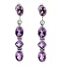 5.10 CT Oval Square Amethyst Sterling Silver title=