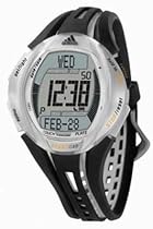 Adidas ADP1484 Gents, Black Digital Rubber Strap Watch
